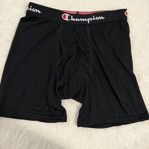 🩲 ⭐️ BLACK MEDIUM CHAMPION CUSTOM BOXER BRIEFS